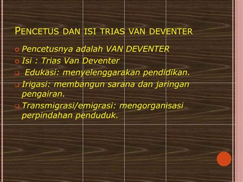 Trias Van Deventer