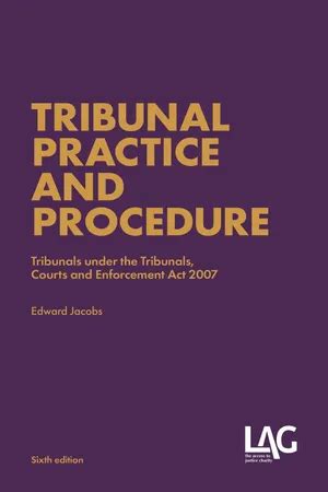 Tribunal Practice And Procedure
