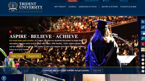 Trident University Grade Breakdown