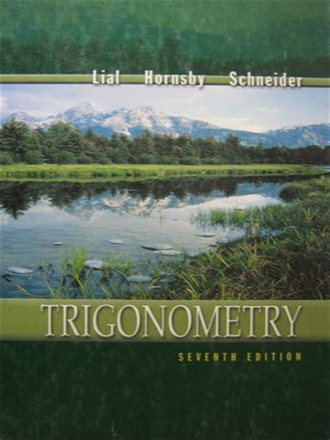 Read Online Trigonometry 7Th Edition Lial Hornsby Schneider Answers 