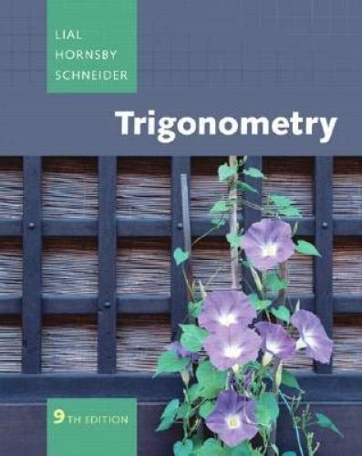 Full Download Trigonometry 9Th Edition Lial 