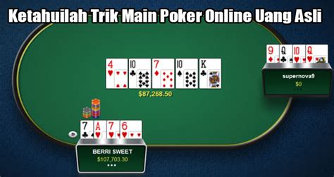 trik main poker online uang asli Array