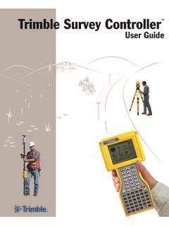 Download Trimble Survey Controller User Guide Noaa 