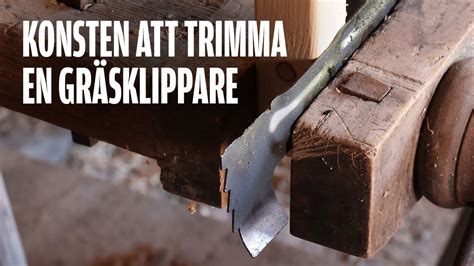 trimma gräsklippare tips