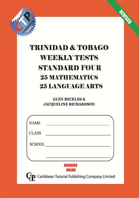 Full Download Trinidad Primary National Test Past Papers 