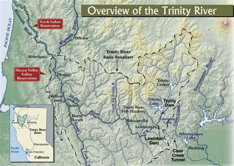 Trinity River Map