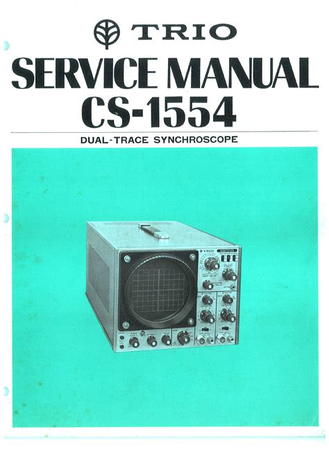 Read Online Trio Oscilloscope User Guide 