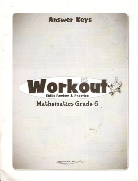 Triumph Learning Answer Key