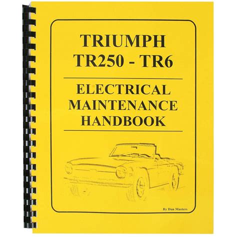 triumph tr250 tr6 electrical maintenance handbook