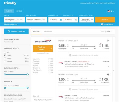 Trivago Flights