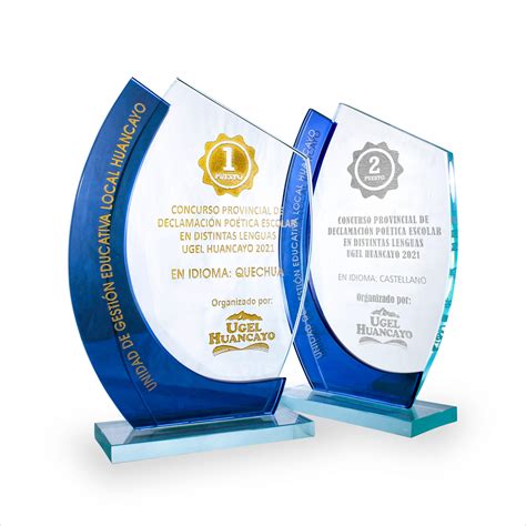 Trofeos De Vidrio