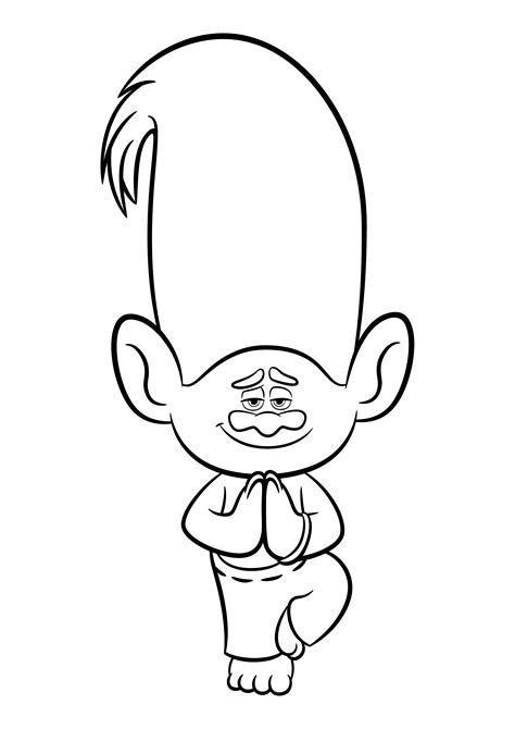 Troll Man Coloring Page Coloringcrew Com Mail Man Coloring Pages - Mail Man Coloring Pages