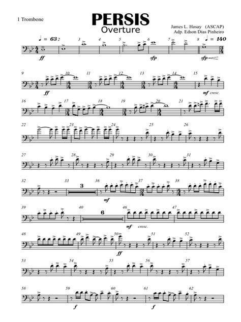 trombone persis overture