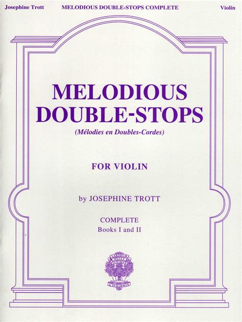 Trott Melodious Double Stops