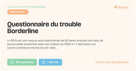 Trouble Borderline Test