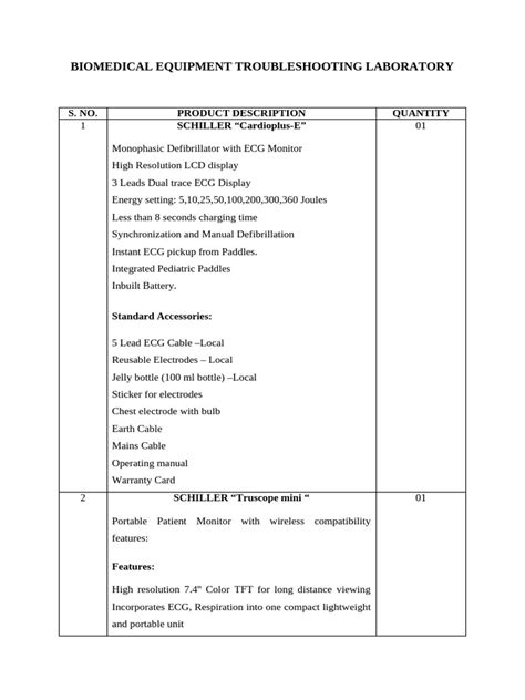 Troubleshooting Biomedical Equipment Pdfsdocuments2