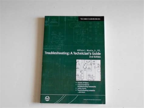 Read Online Troubleshooting A Technicians Guide Second Edition Isa Technician Series 