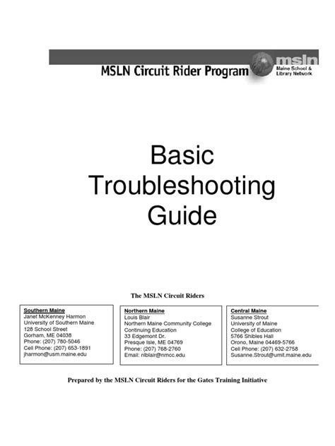 Download Troubleshooting Computer Problems Guide Free 
