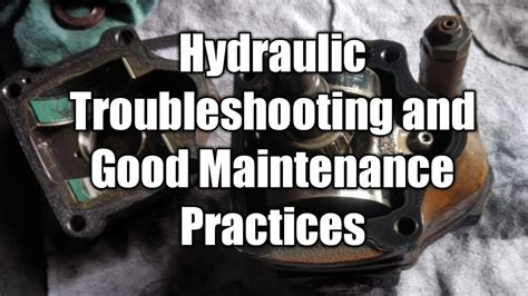 Read Online Troubleshooting Hydraulic System Problems 
