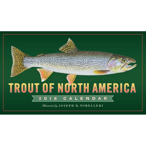 Full Download Trout Of North America Wall Calendar 2018 