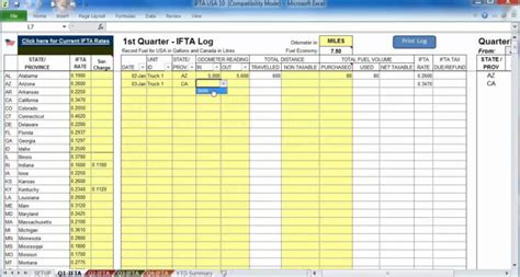 Download Truck Dispatch Template Excel 