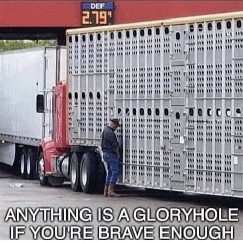 Trucker gloryhole