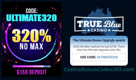 true blue casino bonus codes