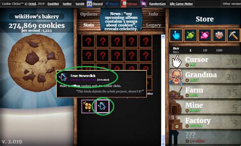 Cookie Clicker cheat : Free cookies and sugar lumps.