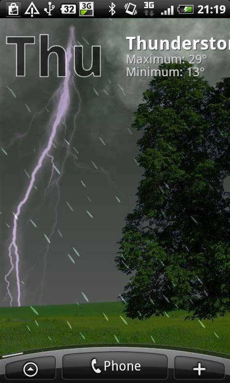 true weather lwp android