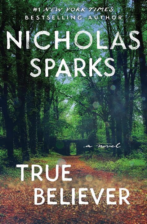 Read Online True Believer Nicholas Sparks Roslutions 