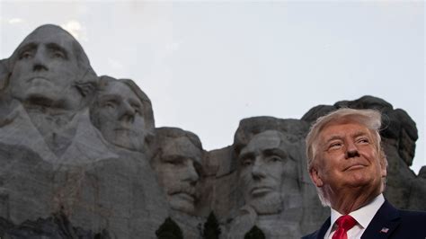 Trump Uses Mount Rushmore Speech To Deliver Divisive Timed Division - Timed Division