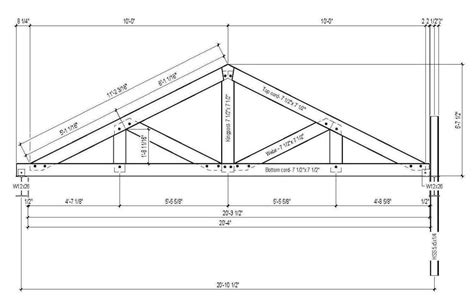 Truss Construction Drawing