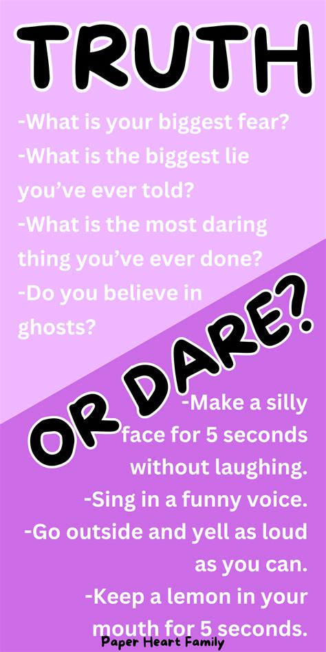 Truth To Dare