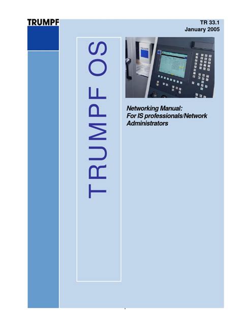 Trutops 300 Programming Manual