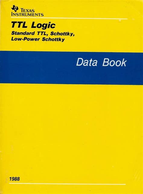 Download Ttl Logic Data Book 