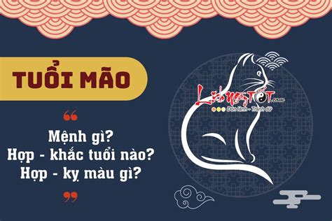 tuổi mão | Tui Mo sinh nm bao nhiu Tt