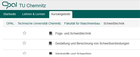 Tu Chemnitz Opal