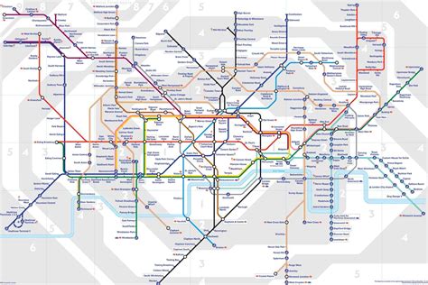 tube maps uk