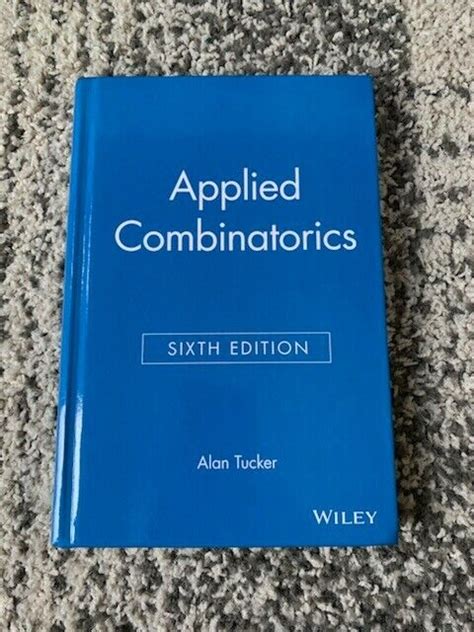 Download Tucker Applied Combinatorics 6Th Edition Instructor 