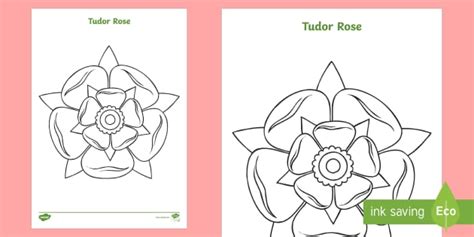 Tudor Rose Template To Make