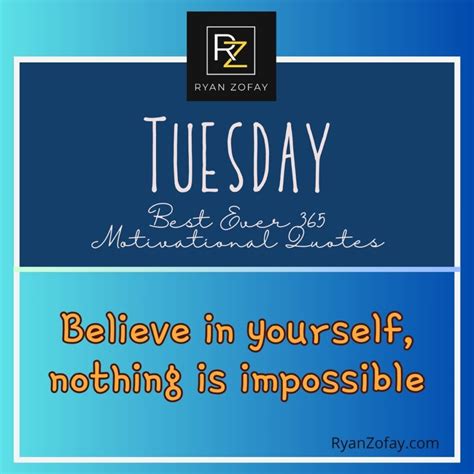 Tuesday Positive Quotes
