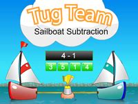 Tug Team Sailboat Subtraction Hooda Math Games Sailboat Subtraction - Sailboat Subtraction