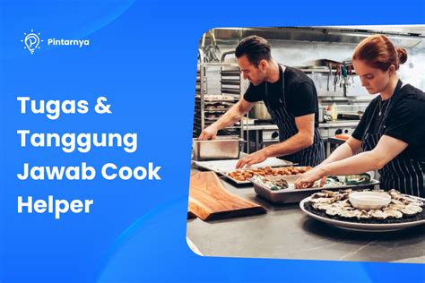 tugas cook helper | 300 Profesi dalam Bahasa Inggris Twinkl