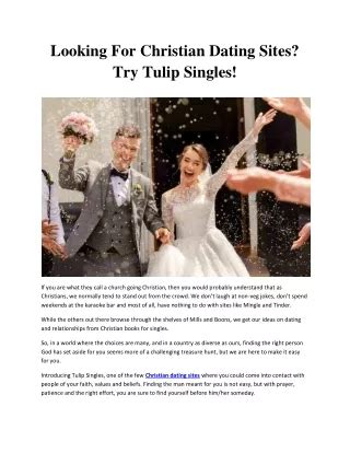 tulip singles dating site