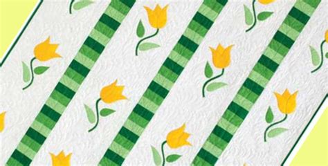 Tulip Twist Quilt Pattern