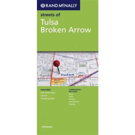 tulsa brocken arrow rand mcnally city maps