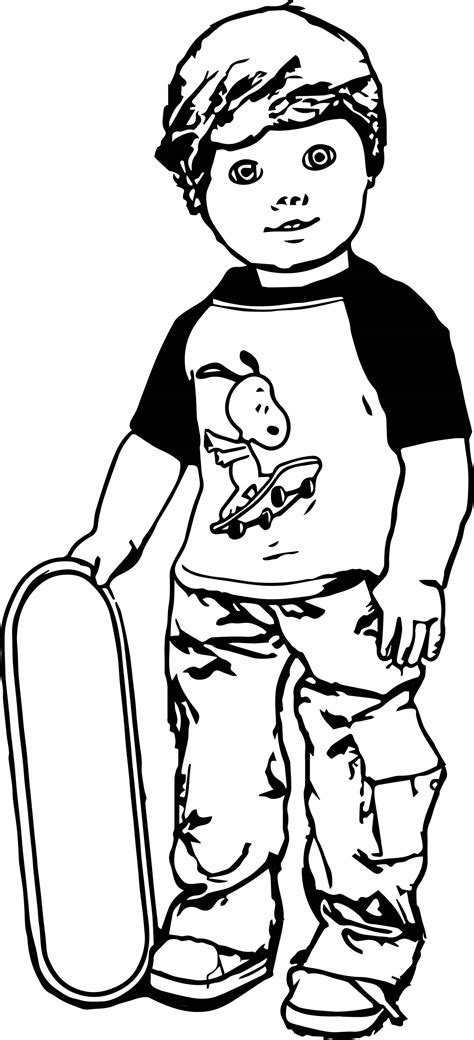 Tumblr Boy Coloring Pages