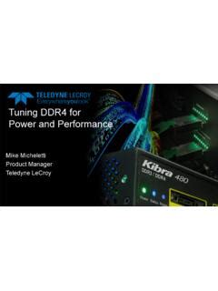 Download Tuning Ddr4 For Power And Performance Memcon 2016 