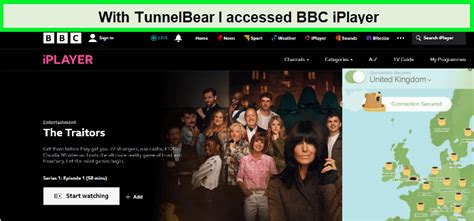 tunnelbear vpn bbc iplayer