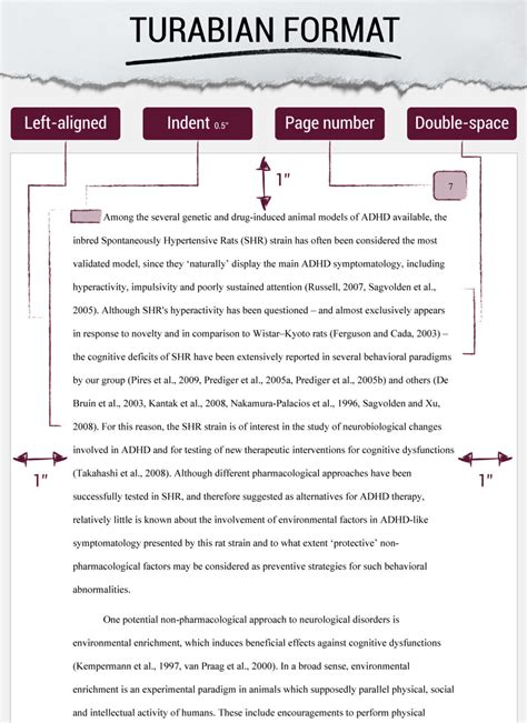 Turabian Format Example